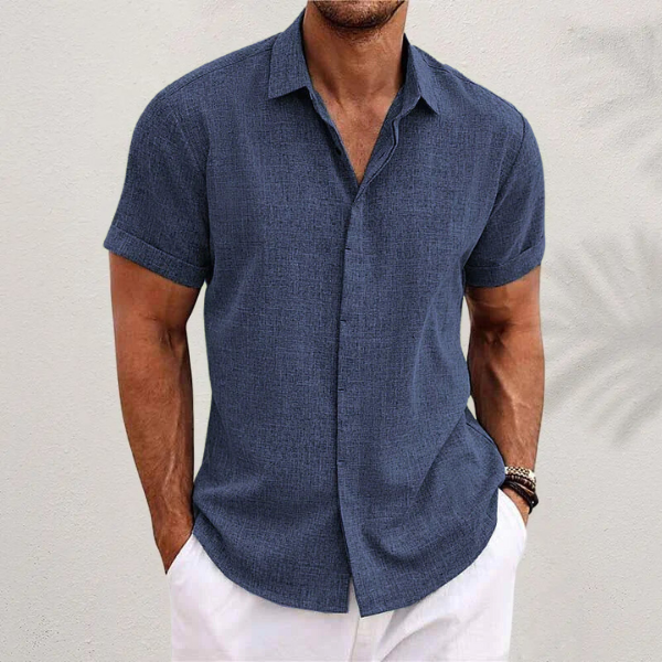 Men's Short Sleeve Shirt for Summer