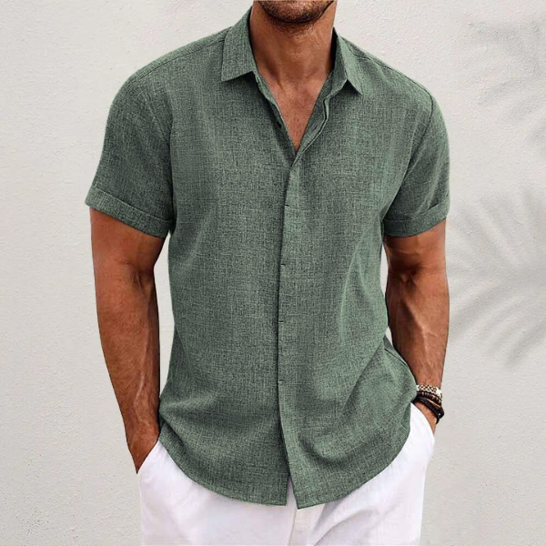 Men's Short Sleeve Shirt for Summer