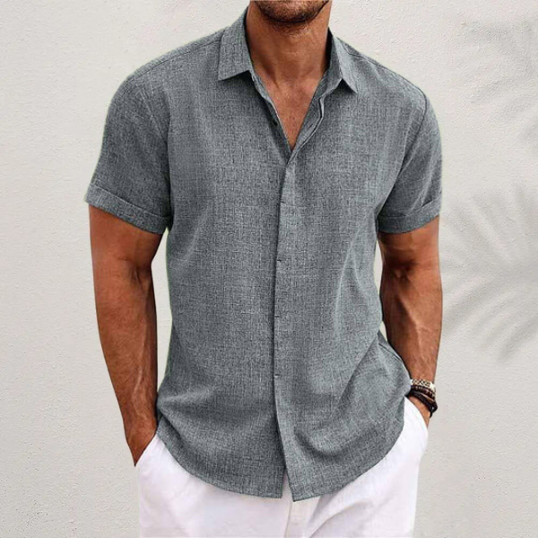 Men's Short Sleeve Shirt for Summer