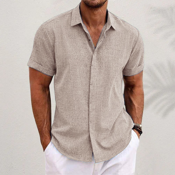 Men's Short Sleeve Shirt for Summer