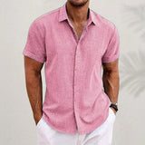 Men's Short Sleeve Shirt for Summer