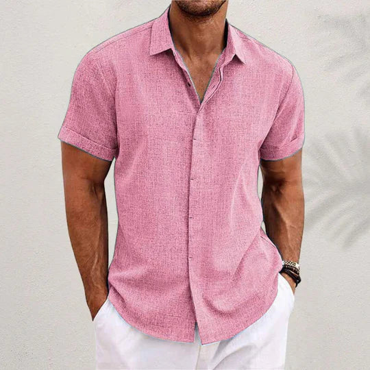 Men's Short Sleeve Shirt for Summer