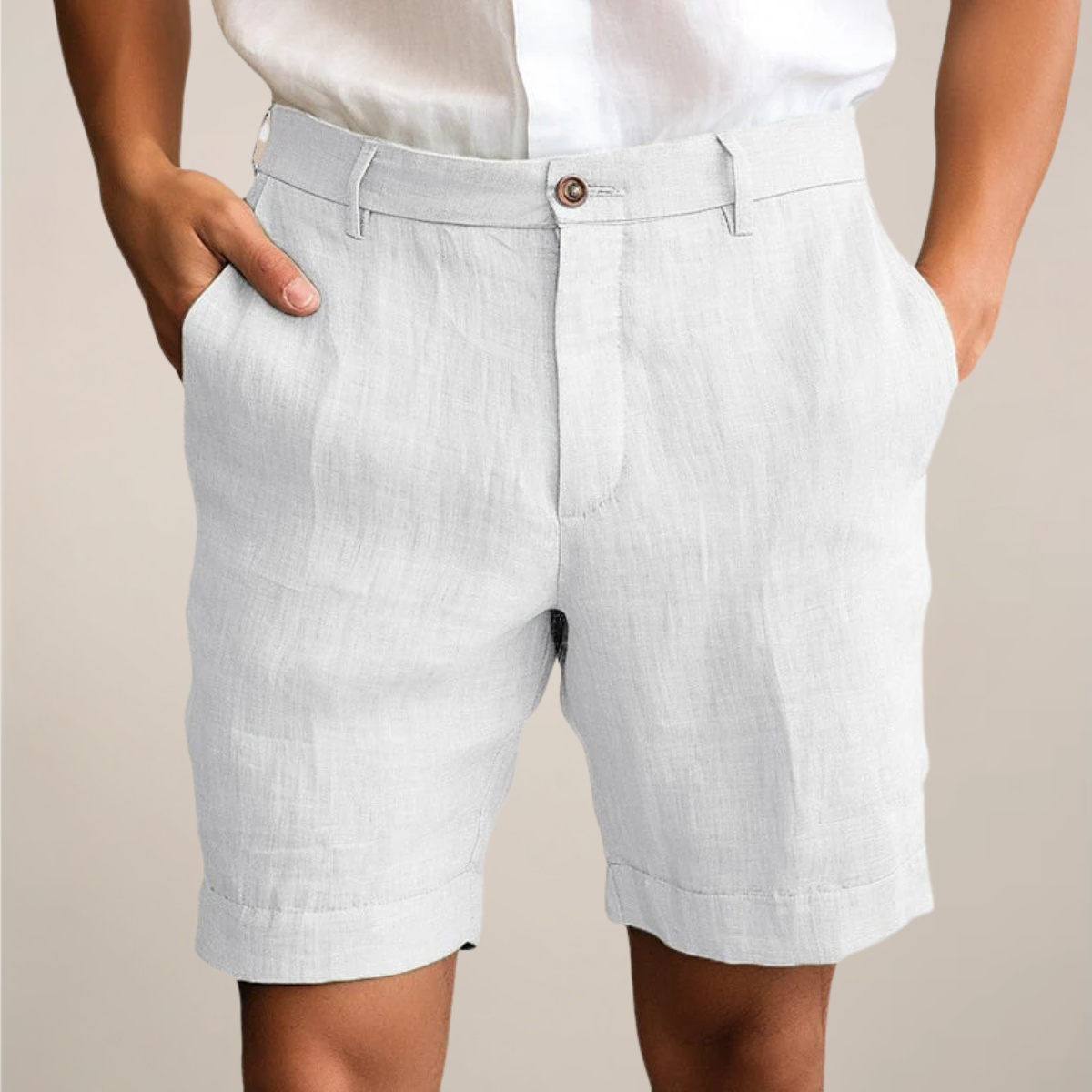 Men's Shorts with Elastic Waistband