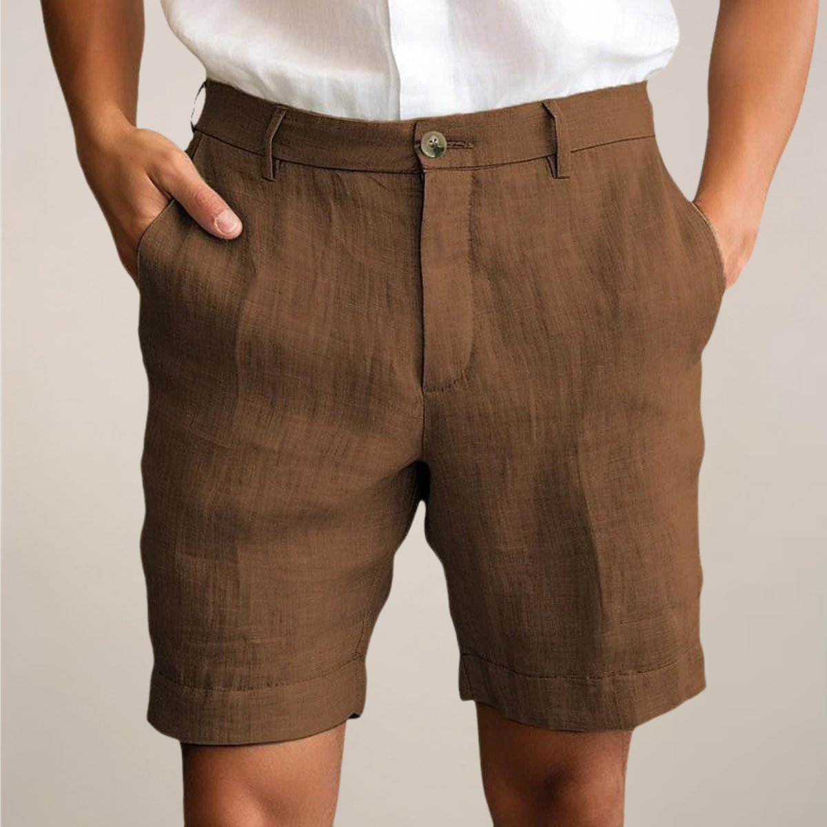 Men's Shorts with Elastic Waistband