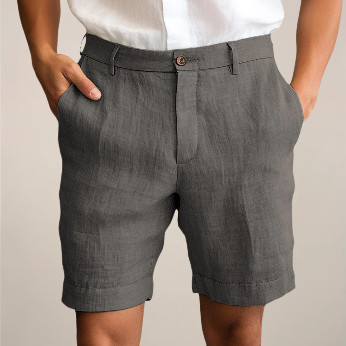 Men's Shorts with Elastic Waistband