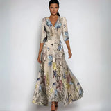 Women's Floral Wrap Dress