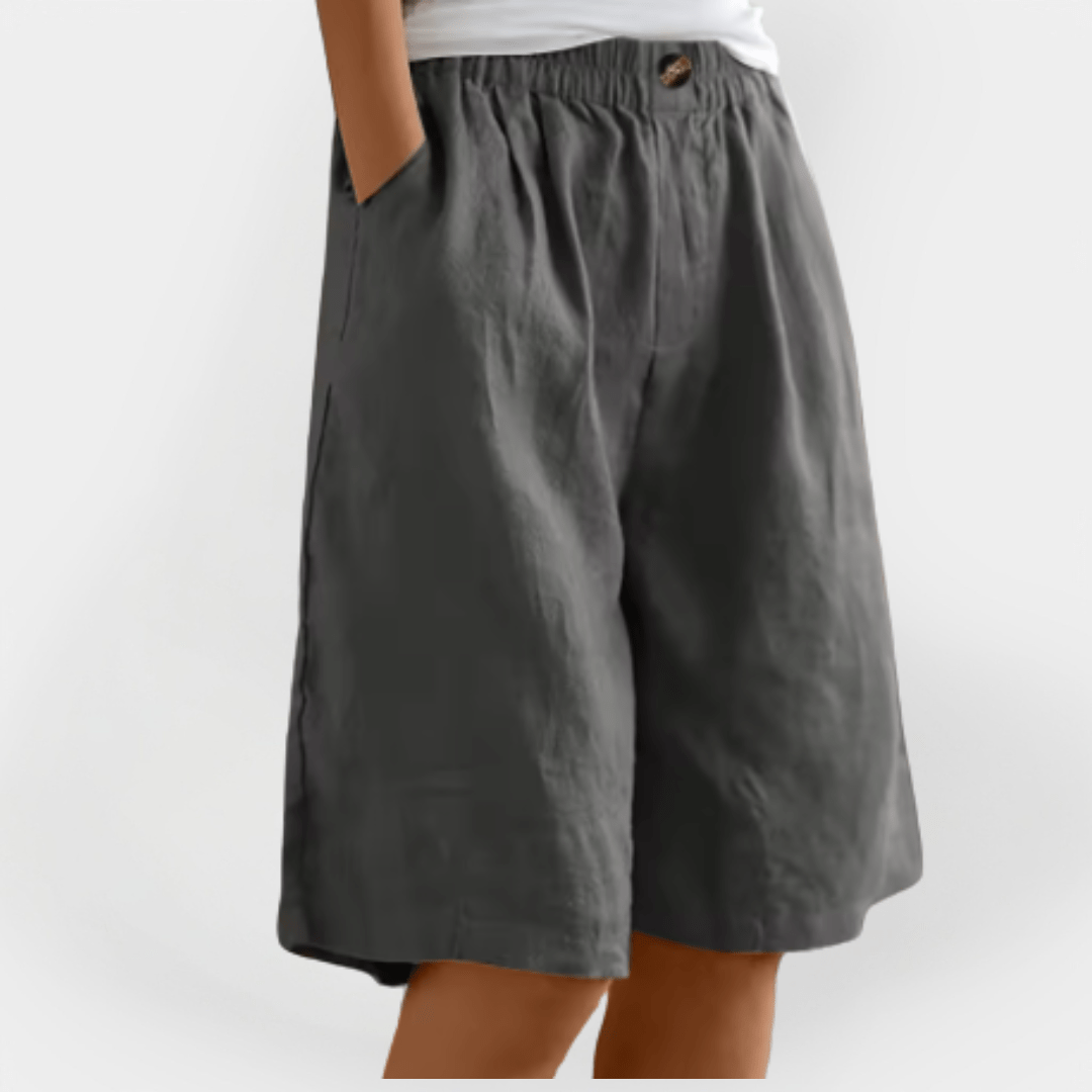 Women's Shorts with Elastic Waist