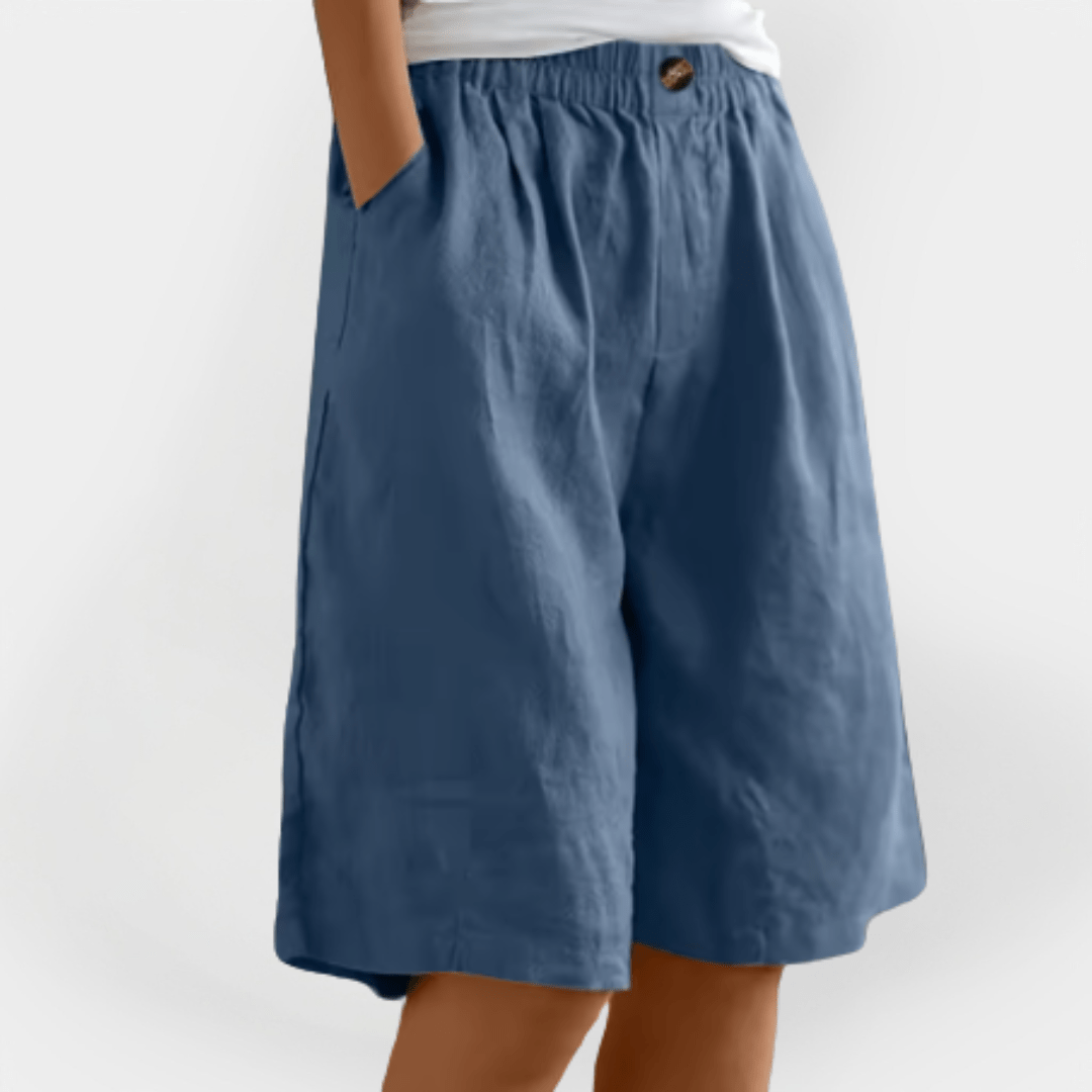 Women's Shorts with Elastic Waist