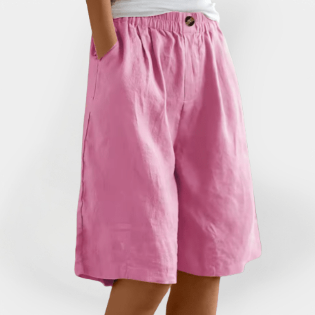Women's Shorts with Elastic Waist