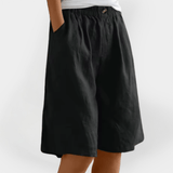 Women's Shorts with Elastic Waist