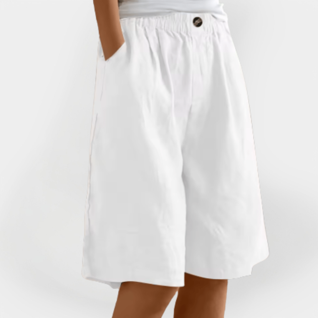 Women's Shorts with Elastic Waist